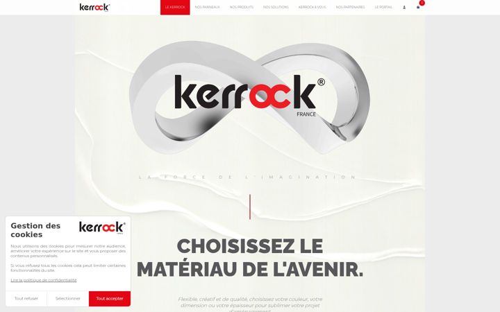 Screenshot of kerrock-france.fr