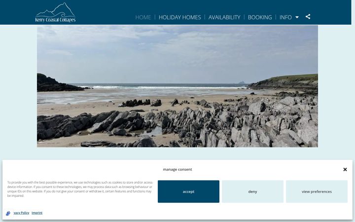 Screenshot of kerry-coastal-cottages.com