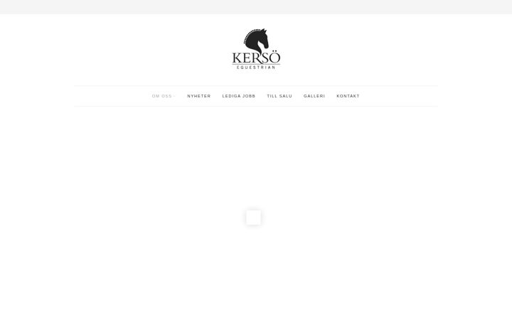 Screenshot of kersoequestrian.com