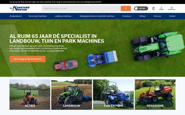 Screenshot of kerstensvoeten.com