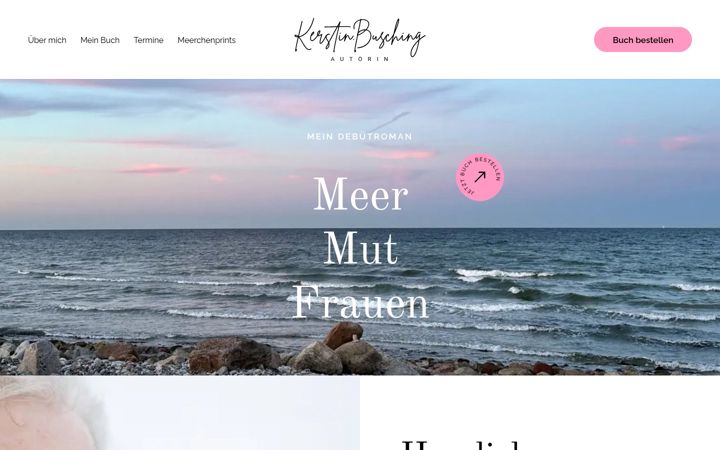 Screenshot of kerstin-busching.de