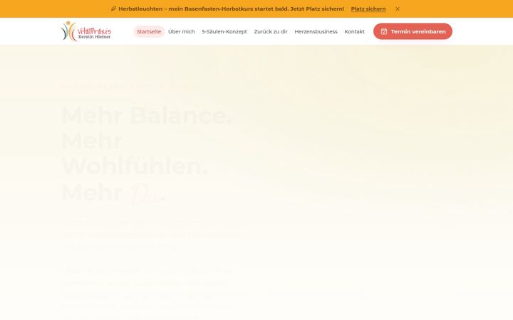 Screenshot of kerstin-hiemer.de