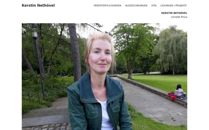 Screenshot of kerstin-nethoevel.de