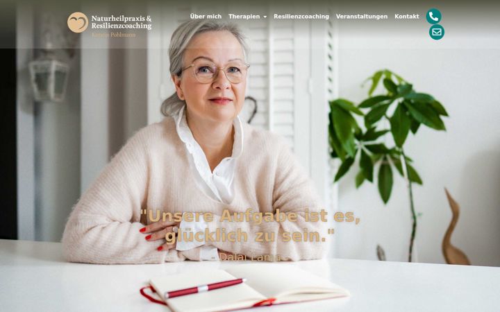 Screenshot of kerstin-pohlmann.de