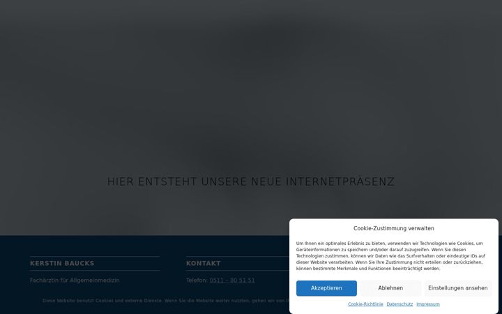 Screenshot of kerstinbaucks.de
