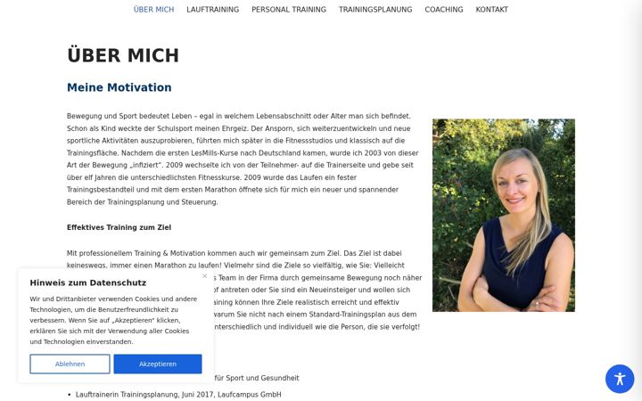 Screenshot of kerstinhelm.de