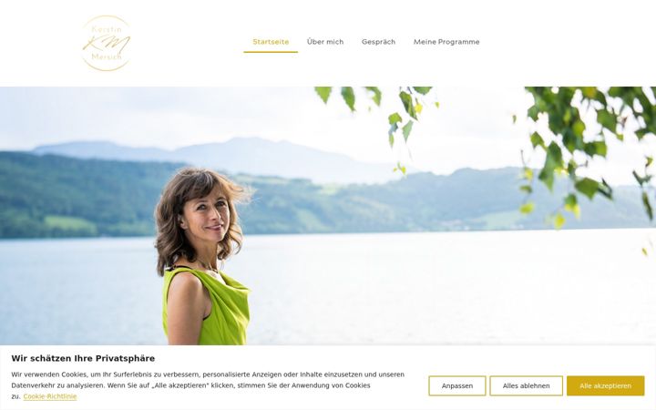 Screenshot of kerstinmersich.com