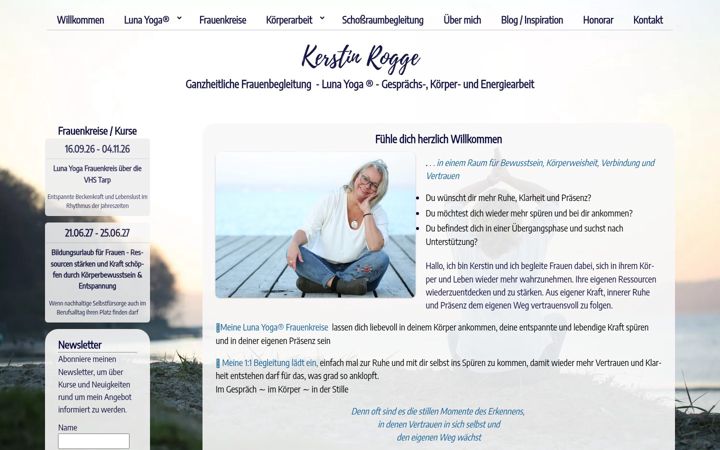 Screenshot of kerstinrogge.com