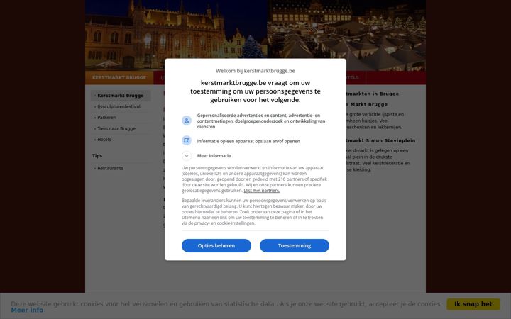 Screenshot of kerstmarktbrugge.be