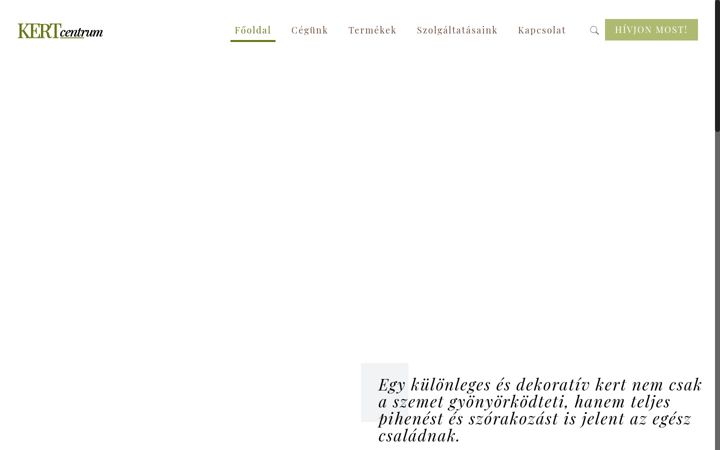 Screenshot of kertcentrum.eu