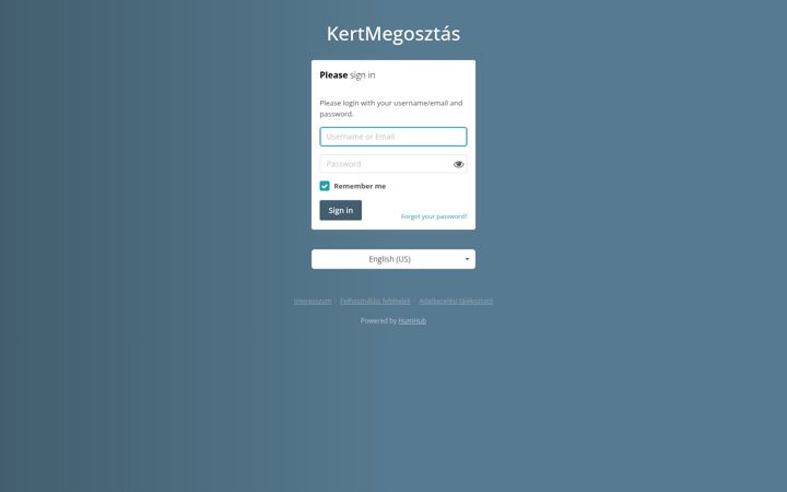 Screenshot of kertmegosztas.hu