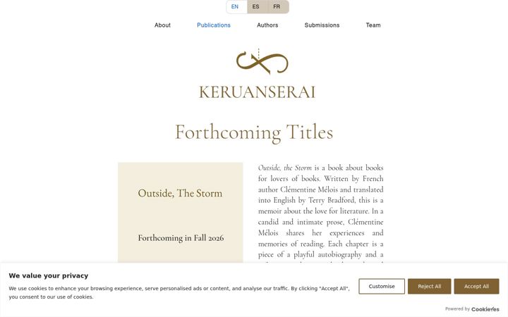Screenshot of keruanserai.com