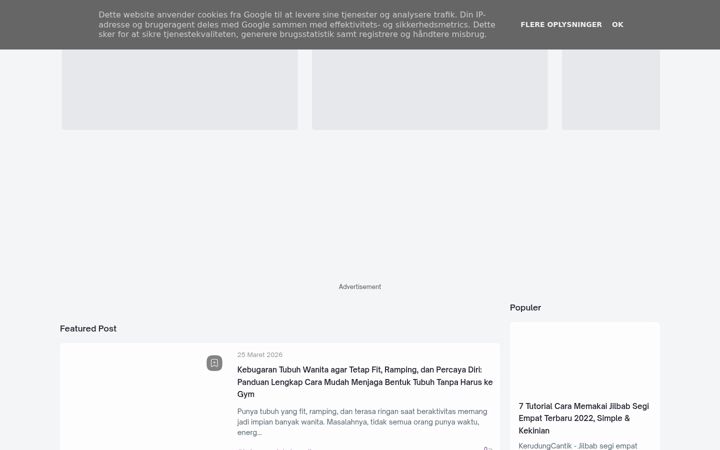 Screenshot of kerudungcantik.org