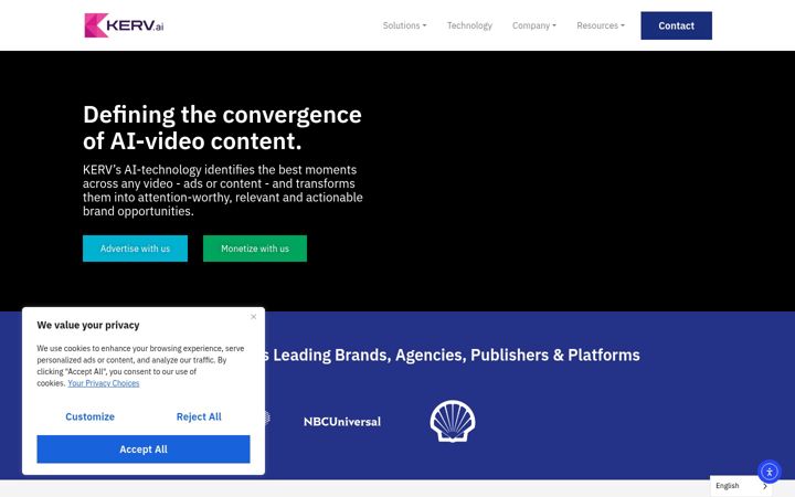 Screenshot of kerv.ai