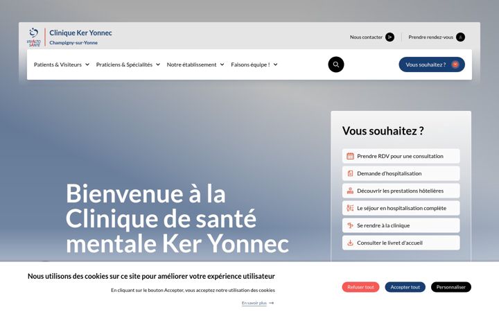 Screenshot of keryonnec.com