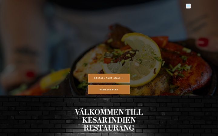 Screenshot of kesarindien.se
