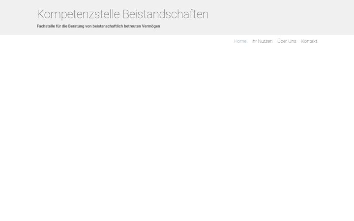 Screenshot of kesb-beistandschaften.ch