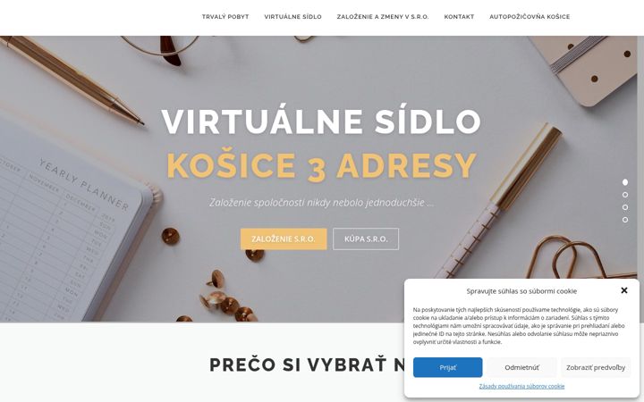 Screenshot of kesidlo.sk