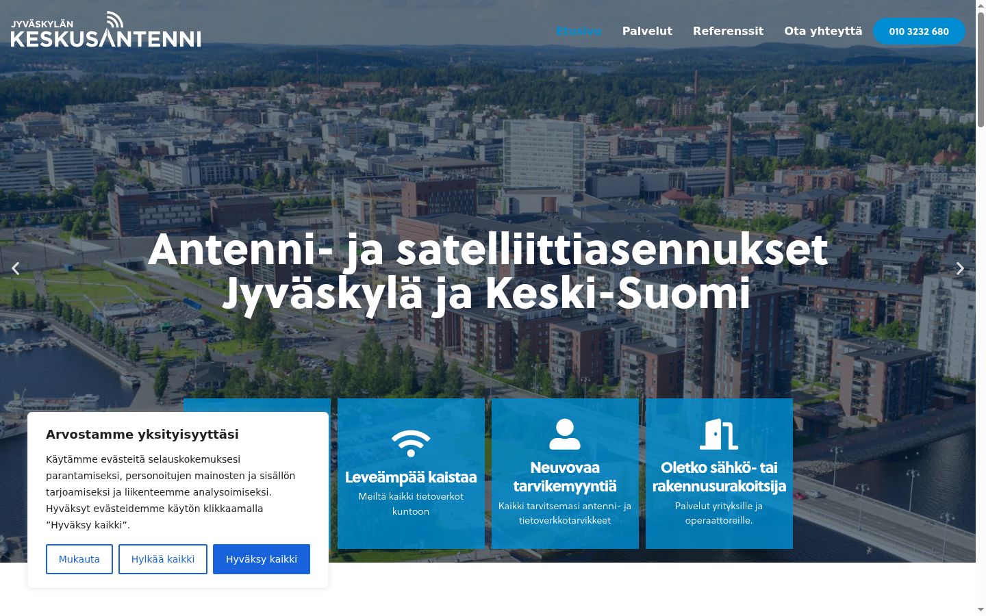 Snímka obrazovky banera súhlasu zobrazeného pred akoukoľvek interakciou