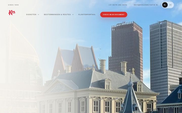 Screenshot of keslegalisatie.nl