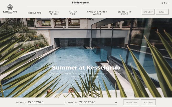 Screenshot of kesselgrub.at