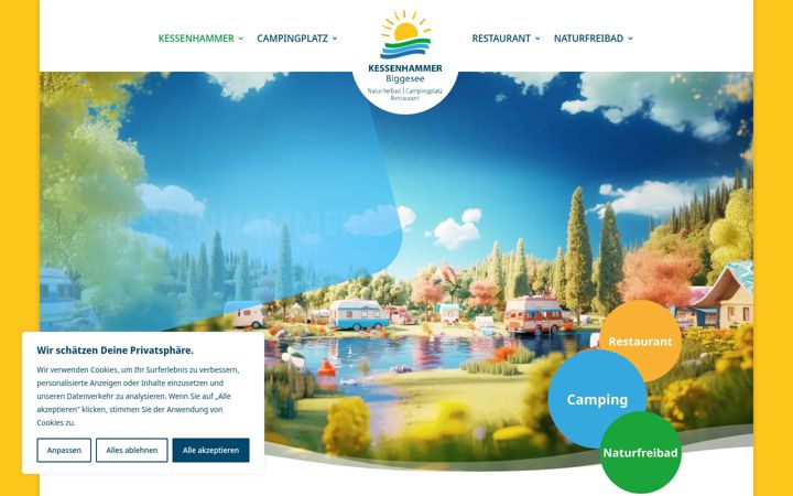Screenshot of kessenhammer.de