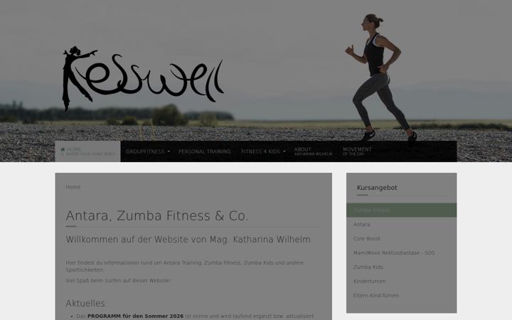 Screenshot of kesswell.at