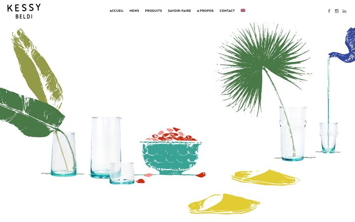 Screenshot of kessybeldi.com