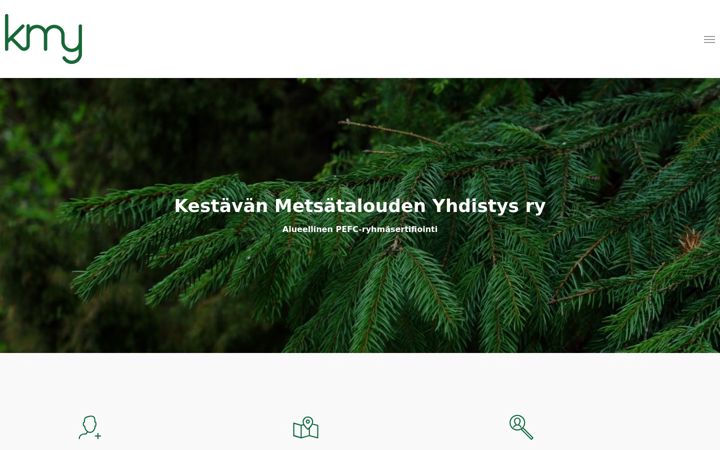Képernyőkép: kestavametsa.fi