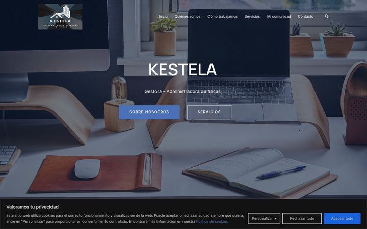 Screenshot of kestela.es