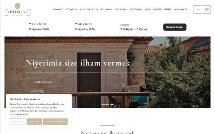 Screenshot of kestelinn.com