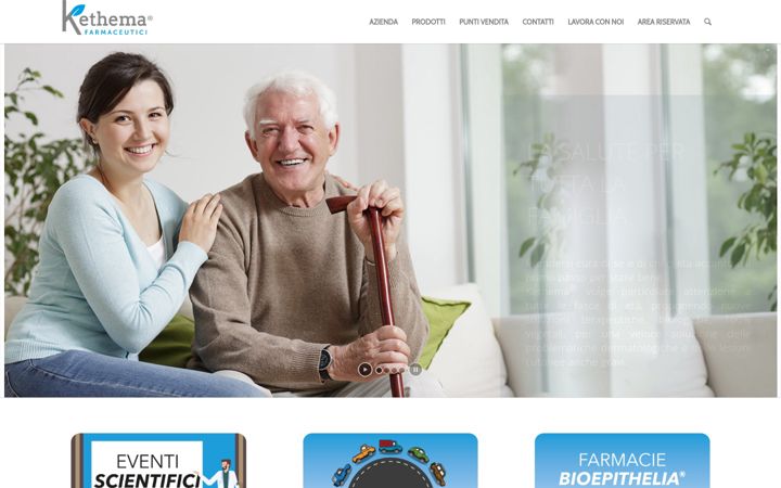 Screenshot of kethema.it