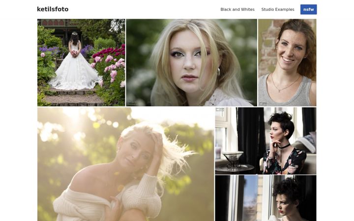 Screenshot of ketilsfoto.com