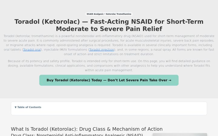 Screenshot of ketorolix.com
