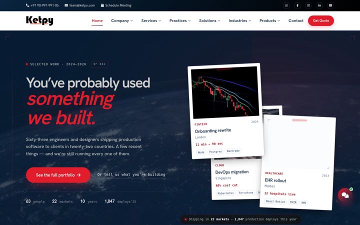 Screenshot of ketpy.com