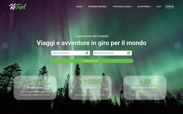 Screenshot of ketrip.it