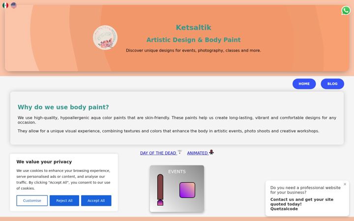Screenshot of ketsaltik.com