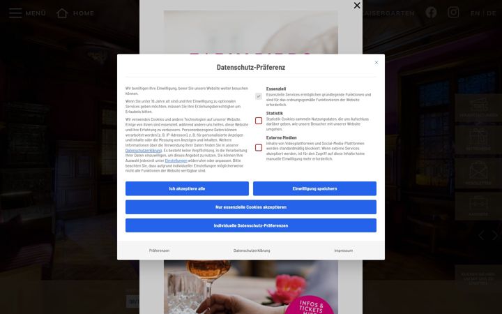 Screenshot of ketschauer-hof.com