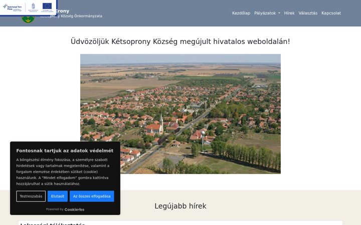 Screenshot of ketsoprony.hu