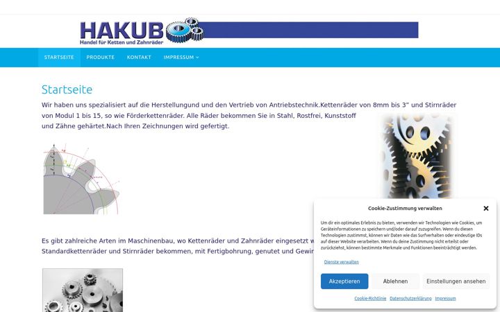 Screenshot of kettenundzahnraeder.de
