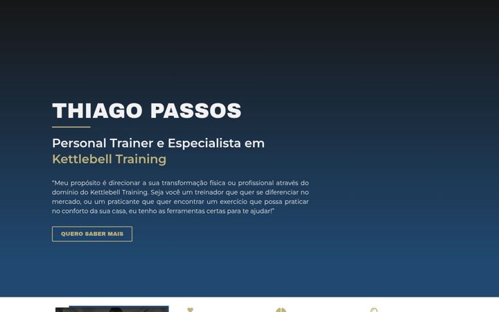 Screenshot of kettlebellevolution.com.br