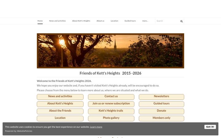Screenshot of kettsheights.co.uk