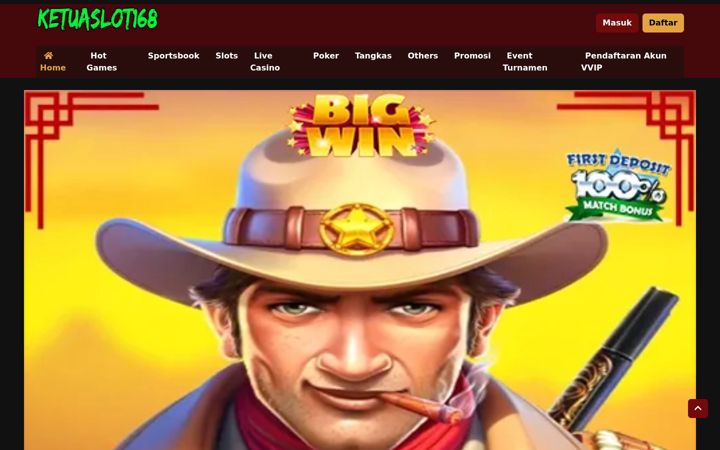 Screenshot of ketuaslot168.net
