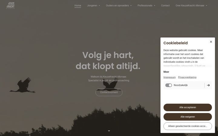 Screenshot of keuzekrachtalkmaar.nl