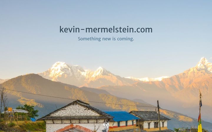 Screenshot of kevin-mermelstein.com