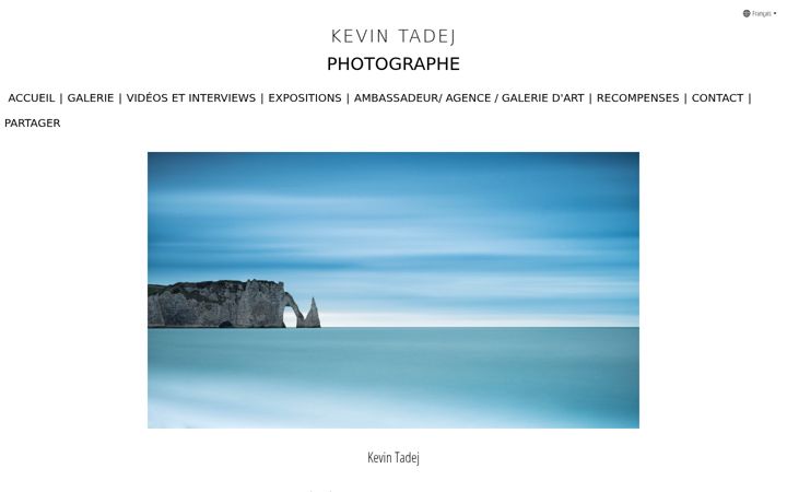 Screenshot of kevin-tadej.fr
