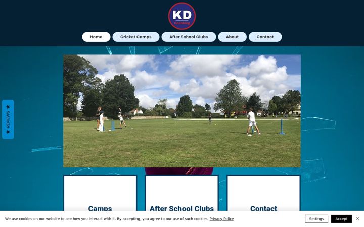 Screenshot of kevinduers.co.uk