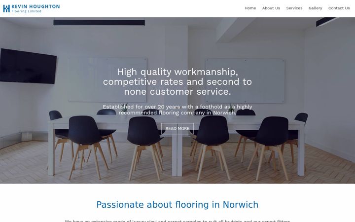 Screenshot of kevinhoughtonflooringlimited.co.uk