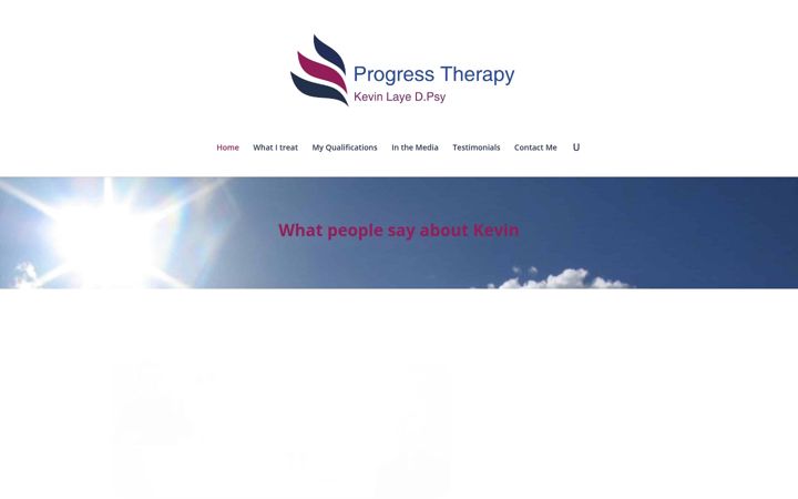 Screenshot of kevinlaye.co.uk