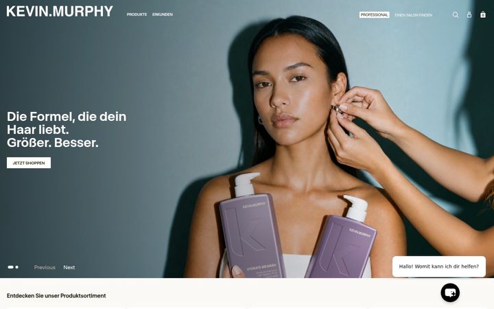Screenshot of kevinmurphy.de